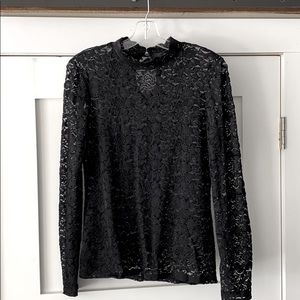 L/S Lace Top